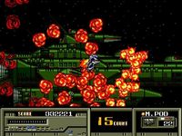 une photo d'Ã©cran de Target Earth sur Sega Megadrive